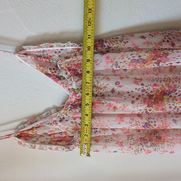 NWT Victoria's Secret Floral Babydoll Slip, Medium - Picture 7 of 9
